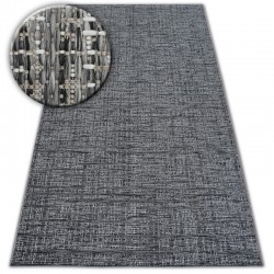 Sizalio kilimas LOFT yra pilkos spalvos