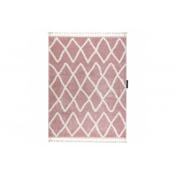 Rožinis marokietiško dizaino kilimas BENI