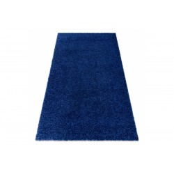  Tamsiai mėlynas ilgo plauko kilimas SOFFI