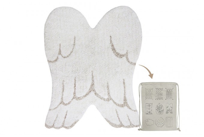 Plaunamas kilimas Mini Wings 75x100 cm Lorena Canals